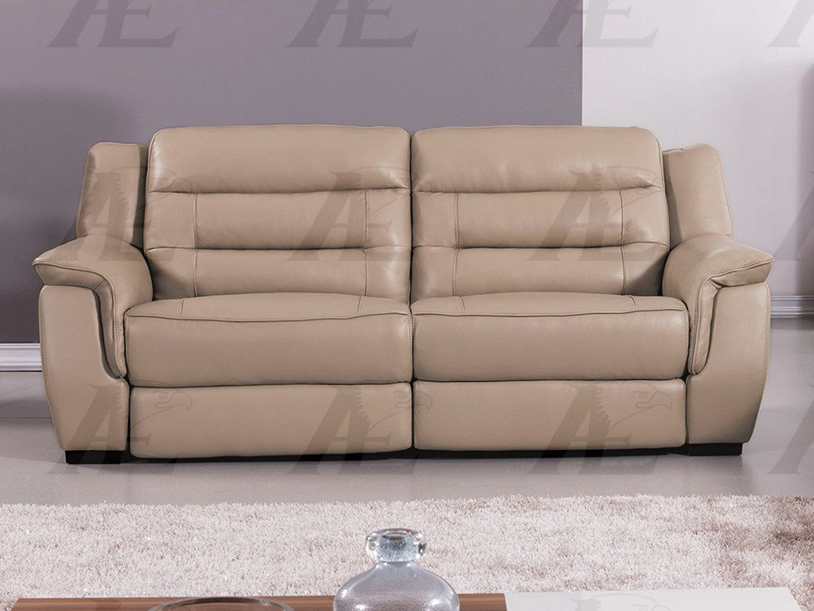 tan leather recliner sofa for sale