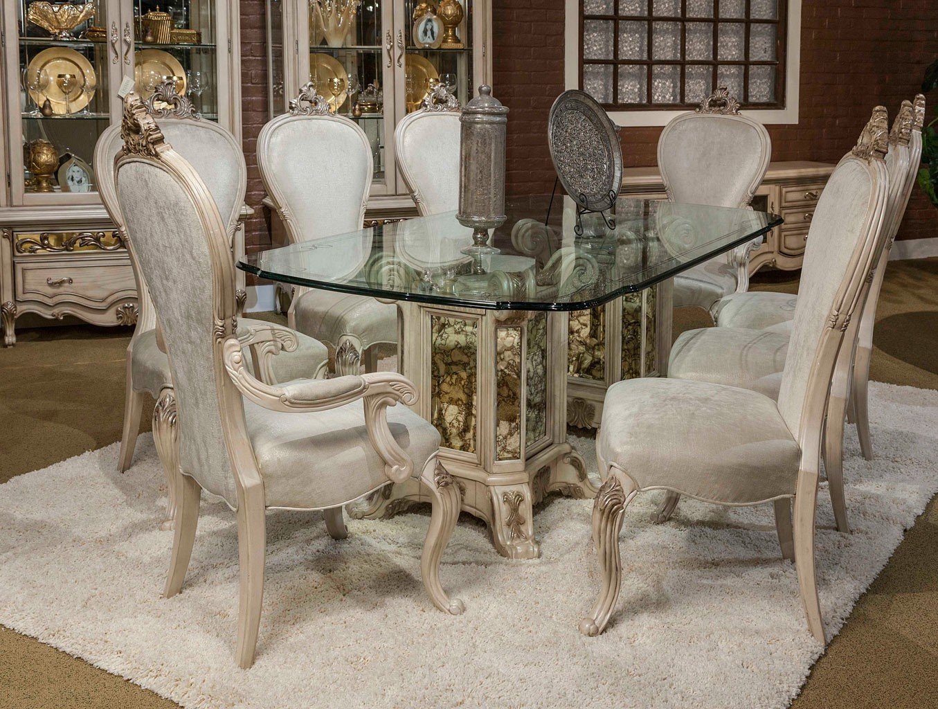 dining room sets champagne