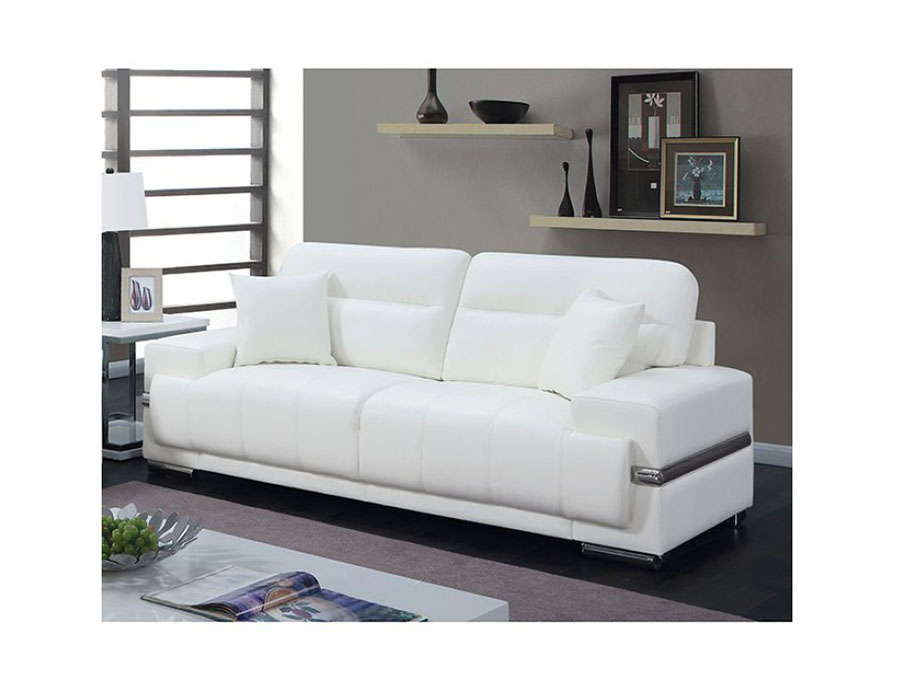 Zibak White Sofa - Shop For Affordable Home Furniture, Decor, Outdoors ...