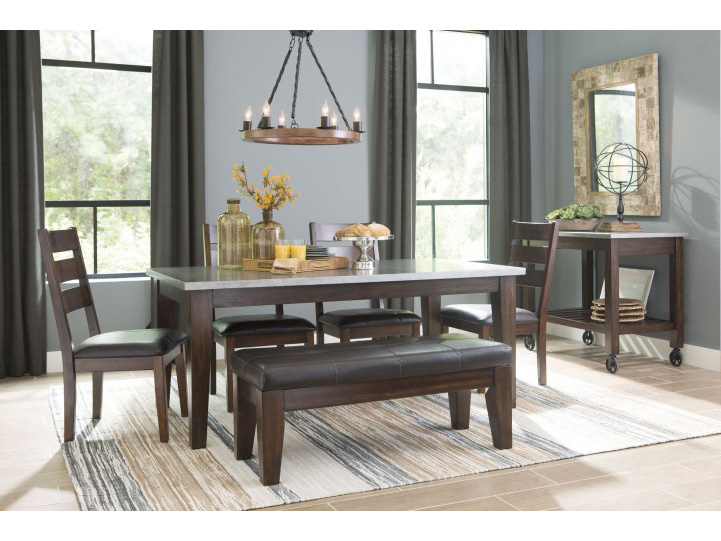 Marlo Large Uph Dining Room Bench