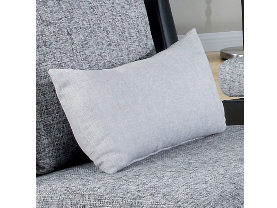 Saillon Fabric And Leatherette Living Room Set
